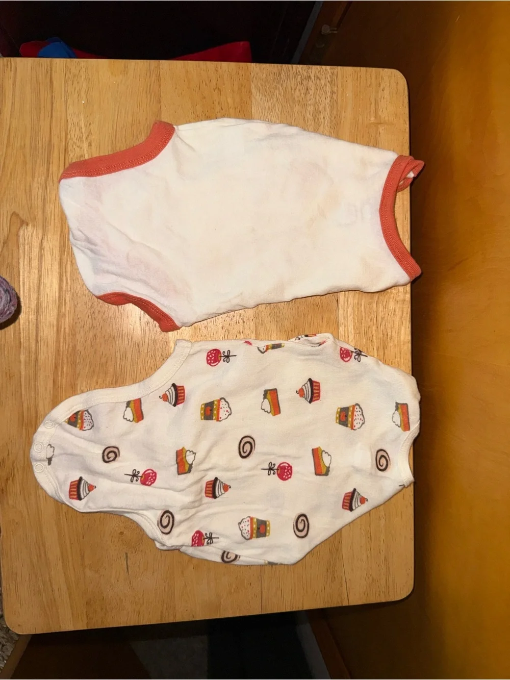 Hey Pumpkin Cream and Coral Baby One-Piece Bodysuit